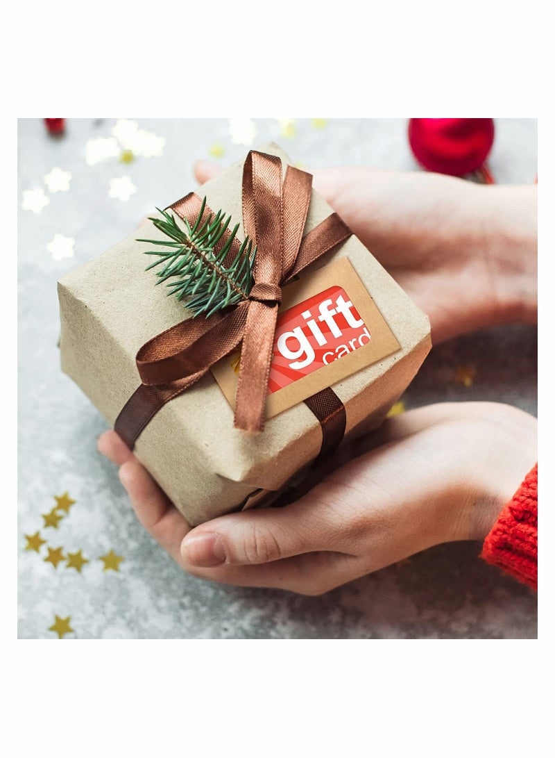 SYOSI 60 Pack Window Gift Card Envelopes Gift Card Sleeves Blank Gift Card Holders Envelopes for Gift Cards Greeting Card Mailing Envelopes - Image 2