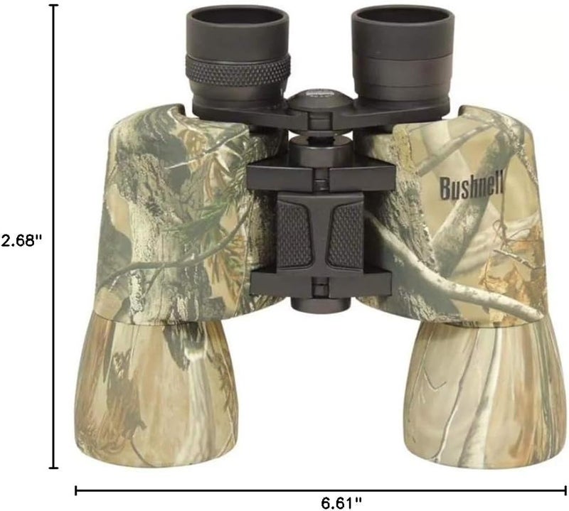Bushnell مناظير باور فيو 10x50 مم مع عدسة بوررو برازم - تمويه ريل تري AP، مثالية للصيد، مراقبة الطيور، التنزه والمغامرات الخارجية - Image 3
