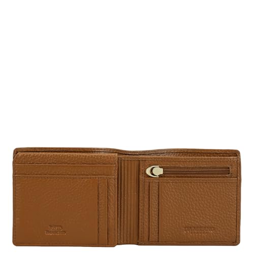 Da Milano Leather Bifold Men Wallet with Multicard Slot - Brown - Image 3