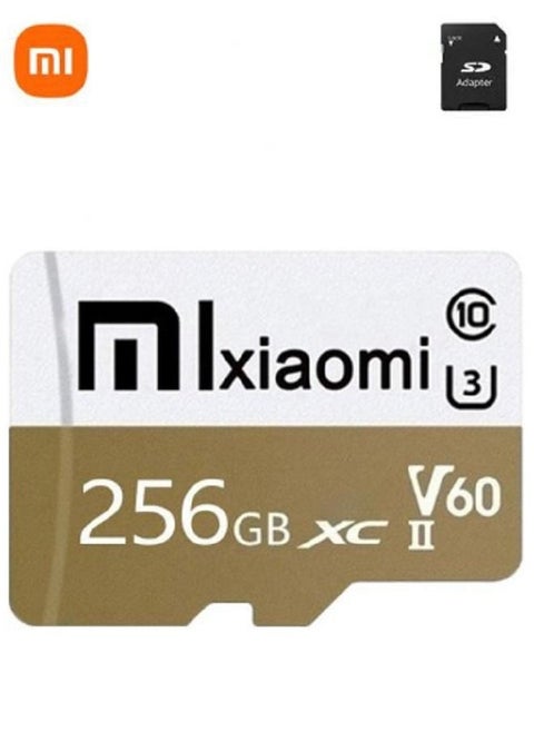 Xiaomi TF SD Card V60 Pro Micro SDXC Class 10 Memory Card High Speed Flash SD Card 256 GB Expanded Data Storage