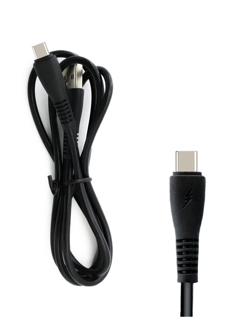 Generic USB-C to USB A 1 Meter Black  - Image 2