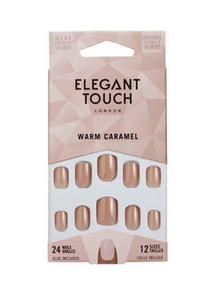 Warm Caramel Nails