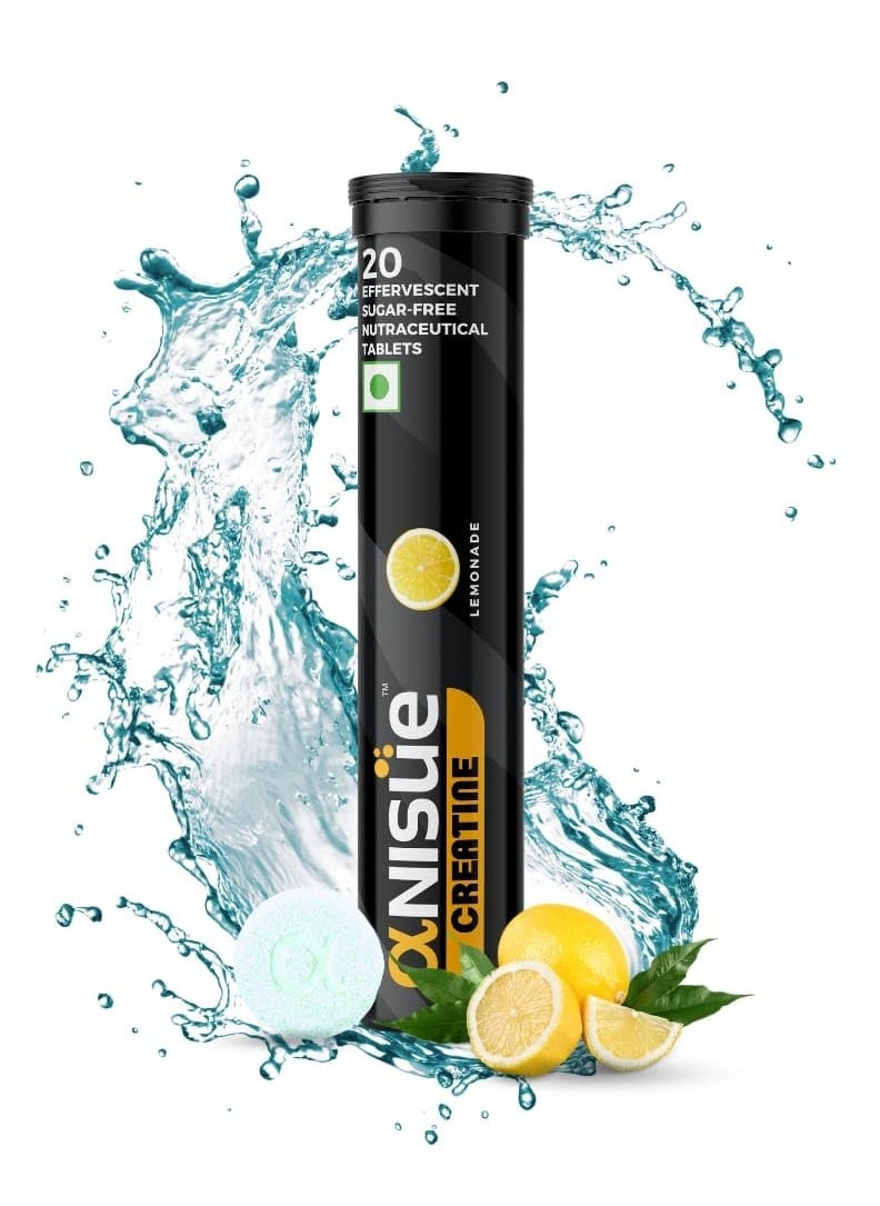 Anisue - Nutrition Tab Creatine lemonade Effervescent 20s - Image 1