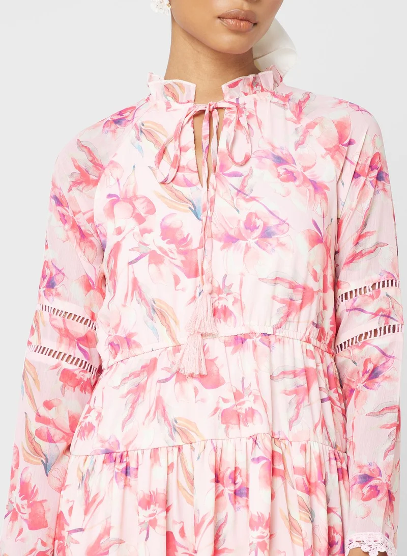 Khizana Floral Printed Dress