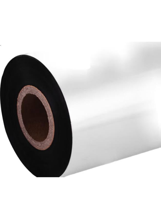 Deli 90Mm*300M Thermal Transfer Barcode Printer Label Printer Universal Wax-Based Carbon Ribbon 81523 (Single Roll) - Image 3