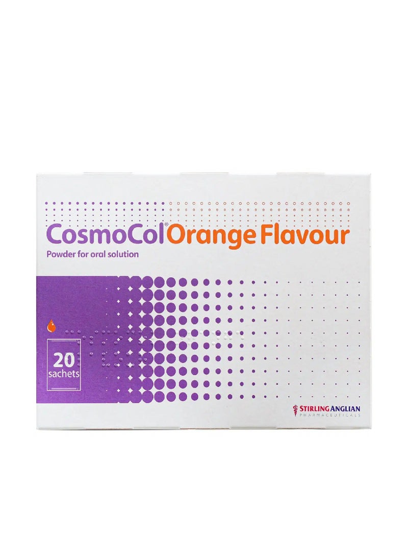 CosmoCol Orange Flavour 20 Sachets