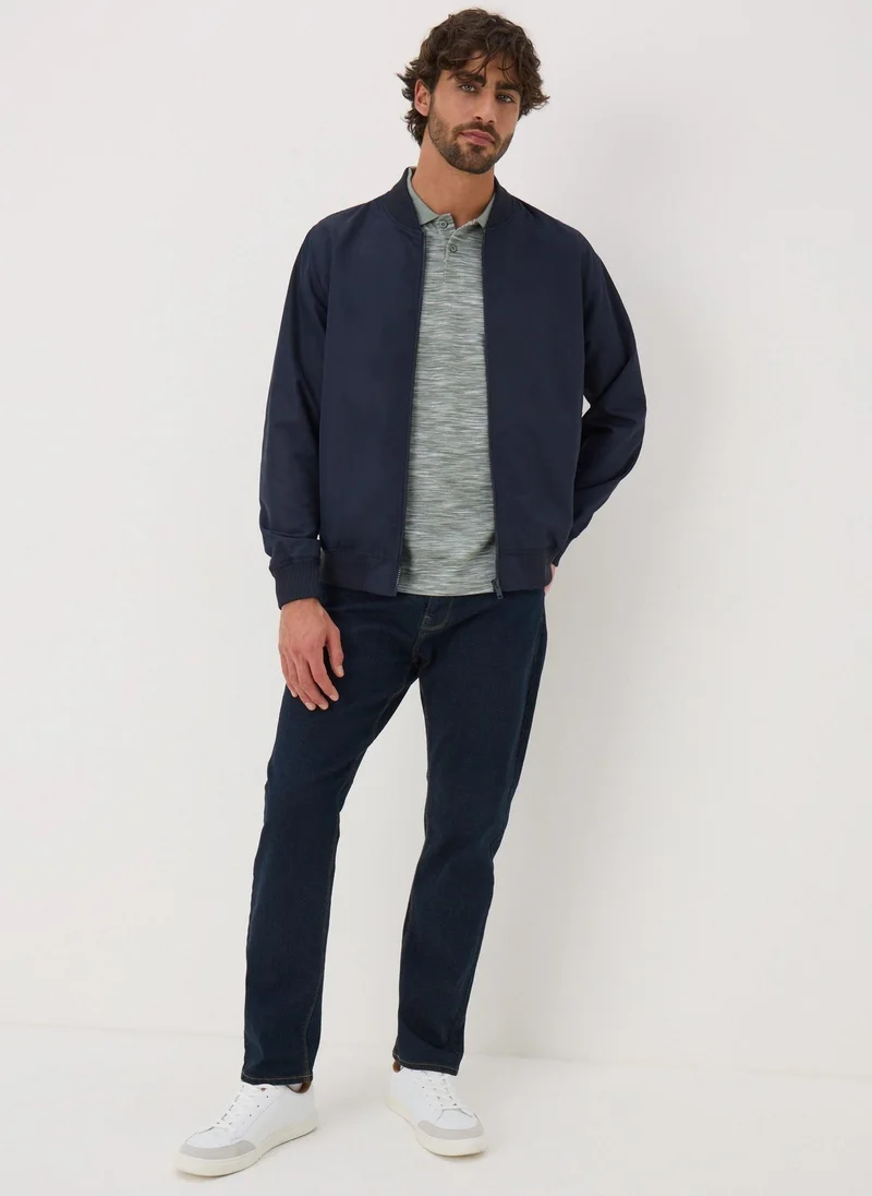 Matalan Sage Space Dye Polo Shirt