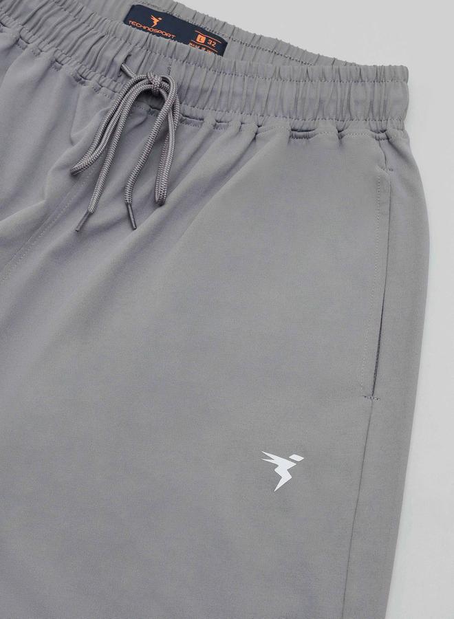 تكنوسبورت شورت تكنوسبورت سادة بأربعة اتجاهات مطاطية - Image 4