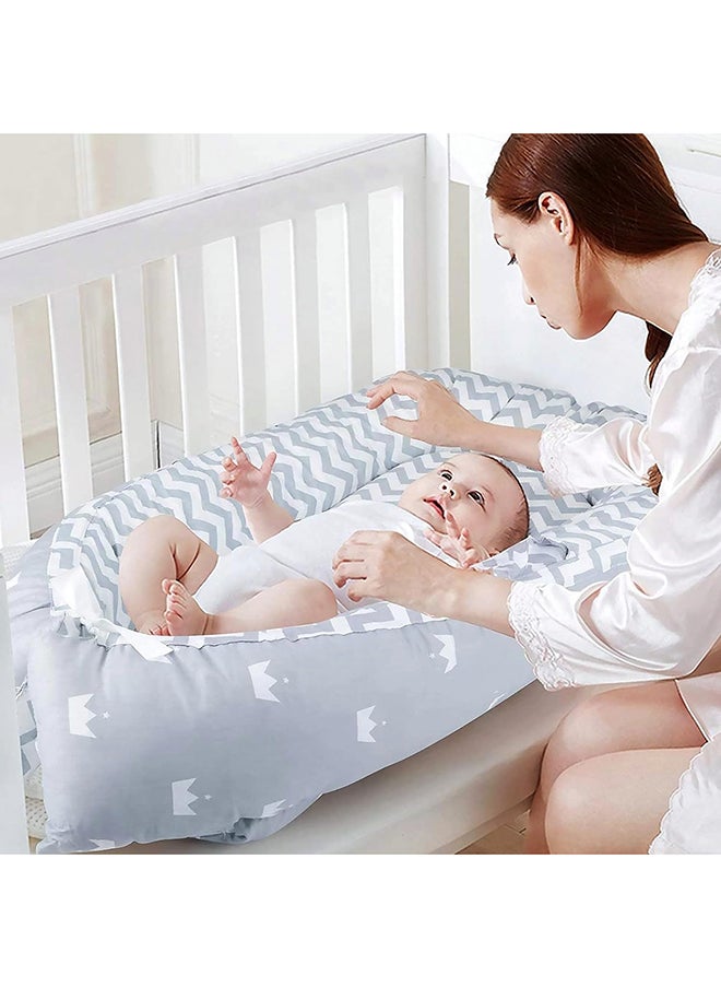 SKY-TOUCH - Baby Lounger With Pillow, Memory Foam Base, 0 - 12 Months - Image 1