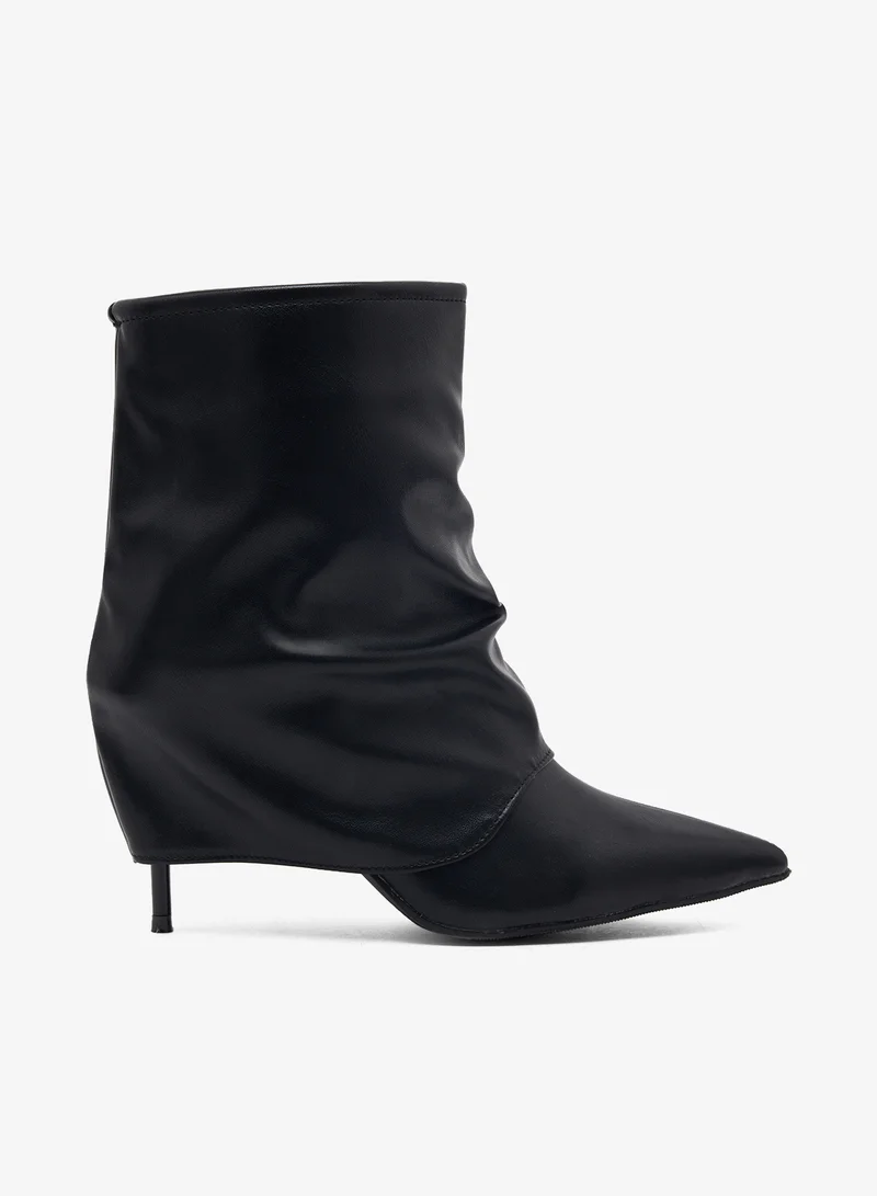 ELLA Pointed Toe Slouchy Ankle Boots