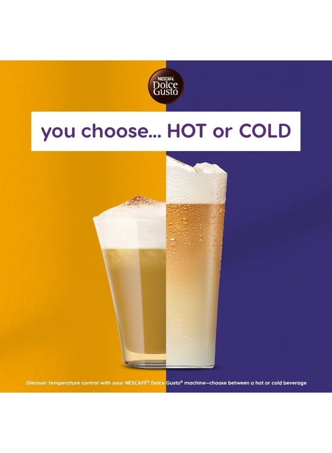 Nescafe Dolce Gusto Latte Macchiato 16 Coffee Capsules Latte Macchiato 183.2grams Single - Image 3
