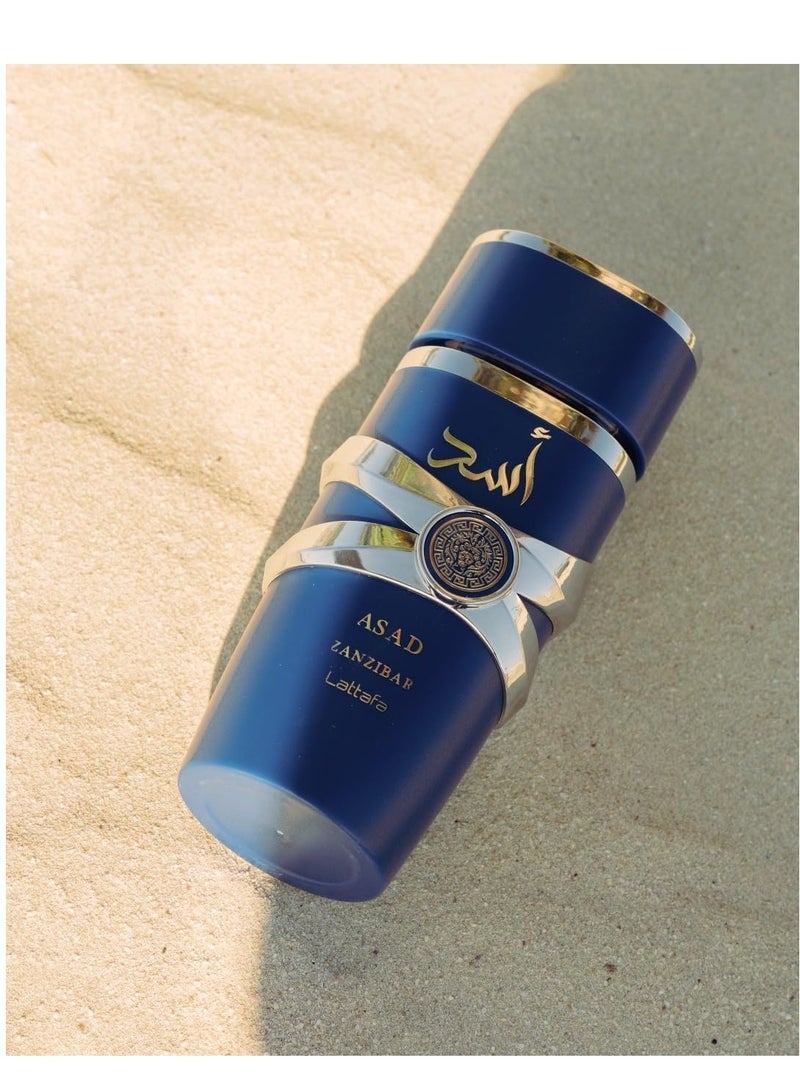 Lattafa Asad Zanzibar for Men Eau de Parfum by Lattafa_ 100ml - Image 4
