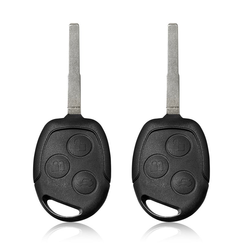 2 Keylessbest Replacement for 2014 2015 2016 2017 Ford Fiesta Key Fob Remote Control KR55WK47899 3 Buttons 315MHz