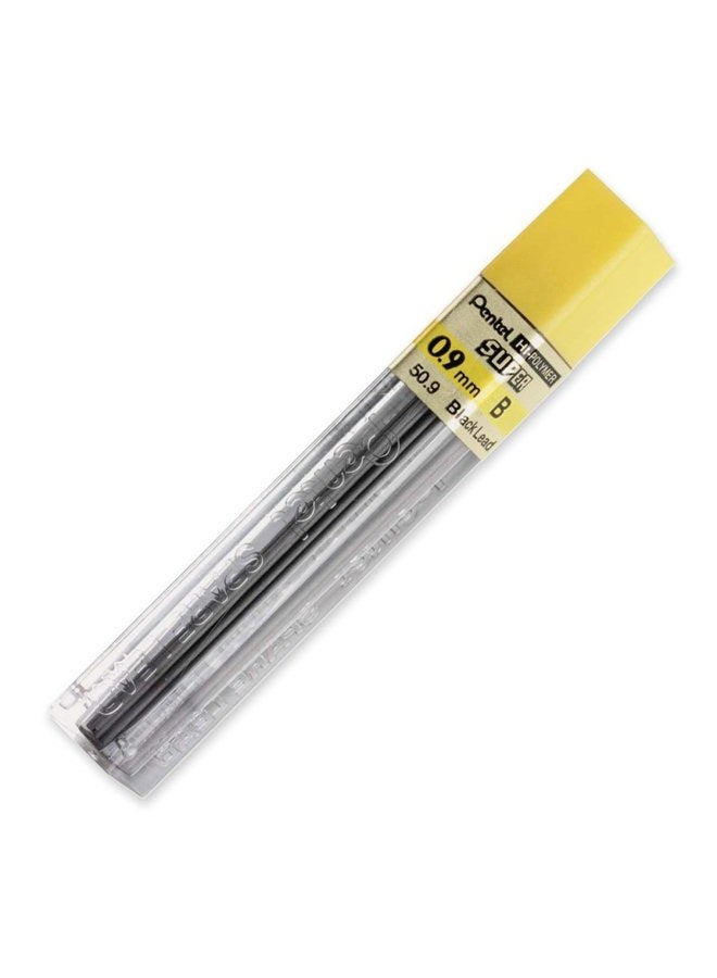 Pentel Hi-Polymer Lead, 0.9 mm, Bold, Black (PEN509B) - Image 1