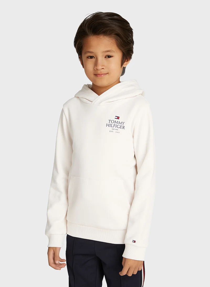 TOMMY HILFIGER Youth Logo Hoodie
