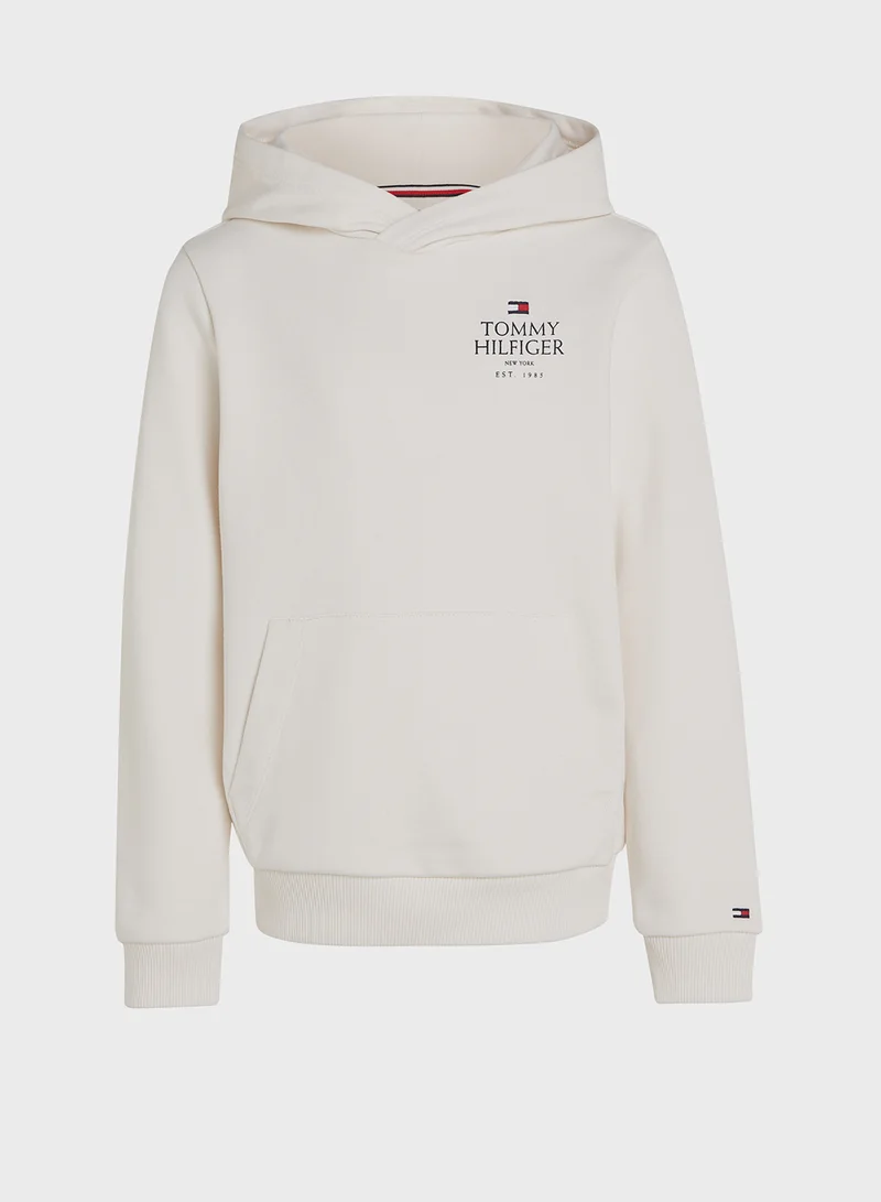 TOMMY HILFIGER Youth Logo Hoodie