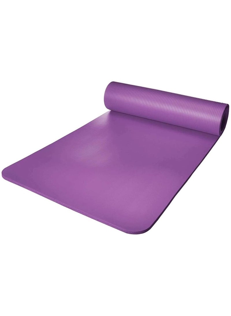 KUYING KUYING Yoga Mat Non Slip 183 * 61cm, Yoga Mat with Strap Included 10mm Thick Exercise Mat Ideal for HiiT, Pilates, Yoga and Many Other Home Workouts - Image 3