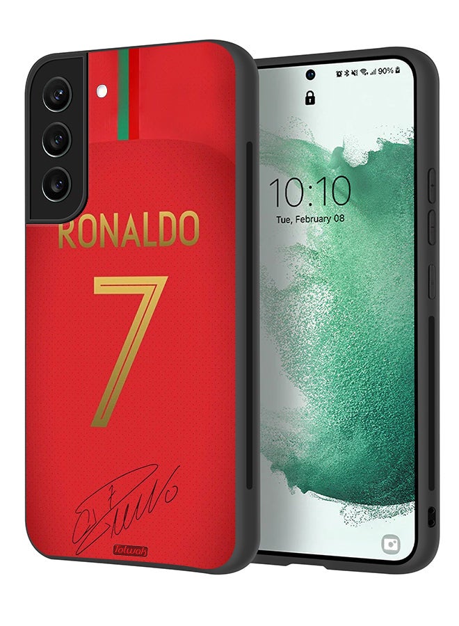 Tolwak Samsung Galaxy S21 FE 5G Protective Case Cover Ronaldo 7 - Image 1