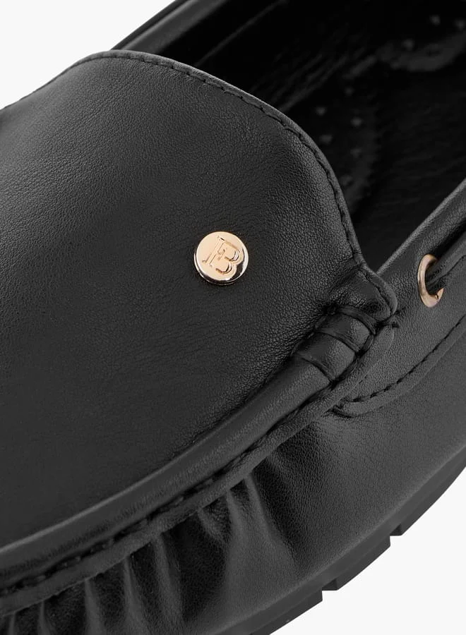 فلورا بيلا من شو إكسبرس Women Solid Loafers with Lace Inserts