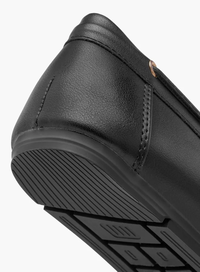 فلورا بيلا من شو إكسبرس Women Solid Loafers with Lace Inserts