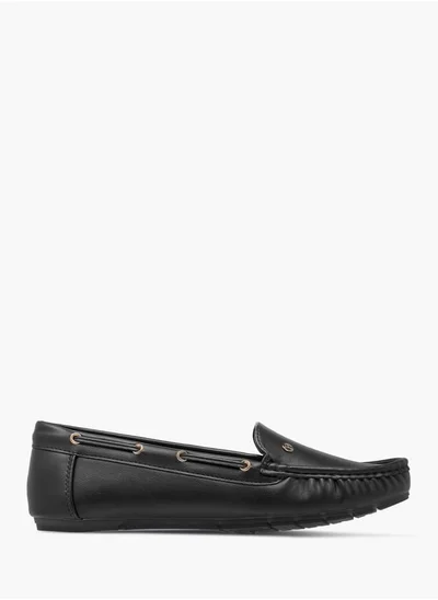 فلورا بيلا من شو إكسبرس Women Solid Loafers with Lace Inserts