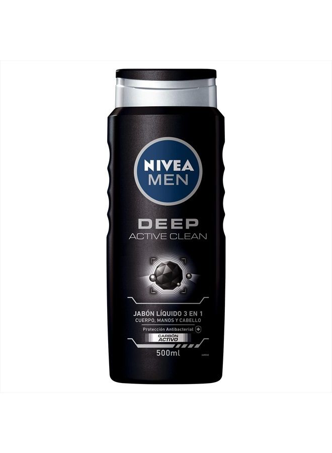 NIVEA MEN غسول الجسم نيفيا للرجال - 16.9 أونصة - Image 1
