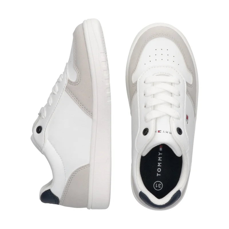 TOMMY HILFIGER Kids Lace Up Low Top Sneakers