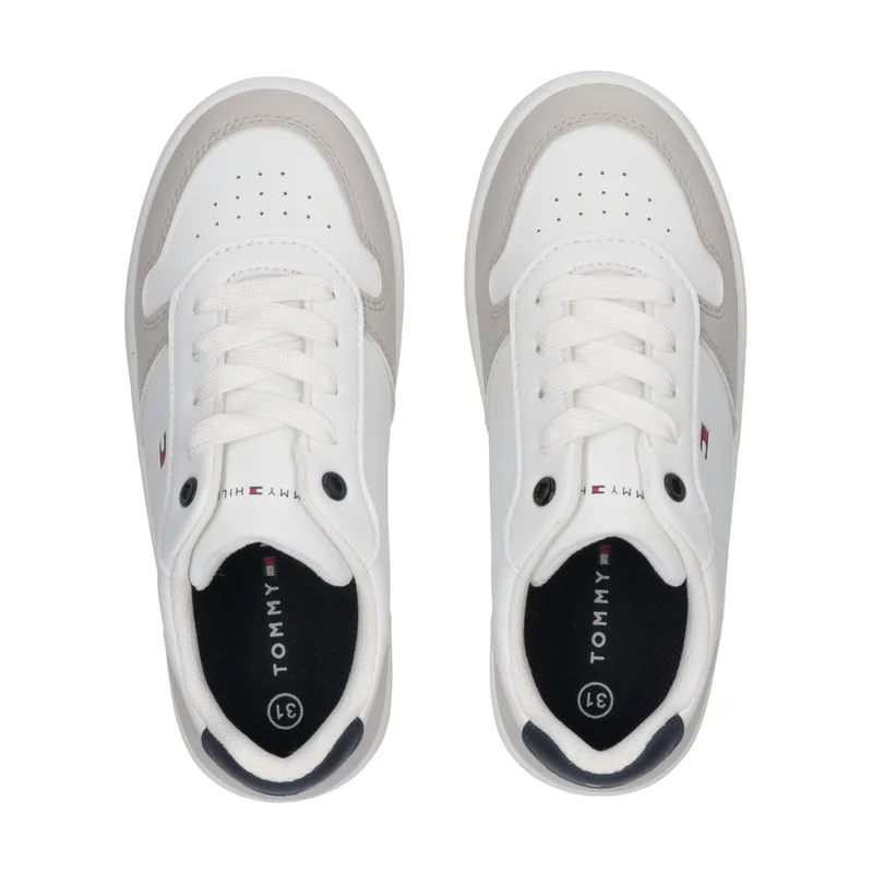 TOMMY HILFIGER Kids Lace Up Low Top Sneakers