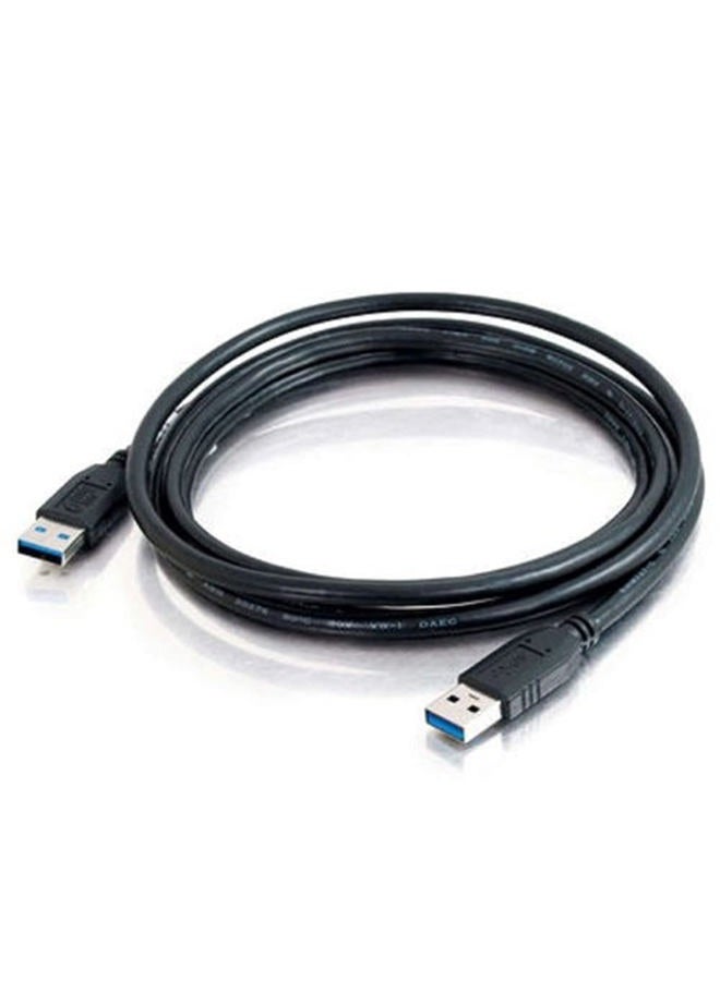 C2G كابل تمديد USB طويل، كابل USB، كابل USB A إلى A، أسود، 9.84 قدم (3 أمتار)، كابلات للذهاب 54172 - Image 2