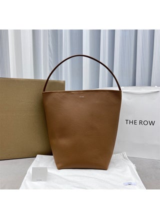 The Row genuine leather bucket bag large capacity commuter tote bag womens lychee pattern Fashion shoulder bagCaramel large size Caramel large size - pzsku/Z29942E5CCFED38CB6D3CZ/45/1746209770/0037d9e5-778e-43d1-b19c-d18dde1e959f