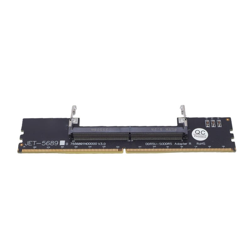 DDR5 U DIMM to SO DDR5 RVS Adapter Card Laptop to Desktop Memory Converter PCB Black - Image 2