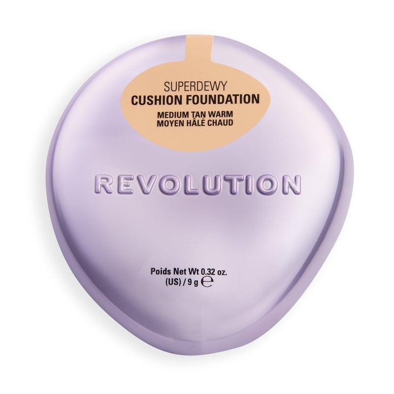 Revolution Superdewy Cushion Foundation – Medium Tan Warm - Image 4