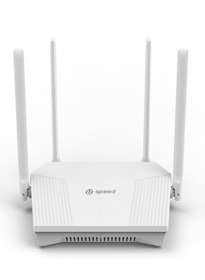 U-SPEED AX1500 WiFi 6 Router Dual Band Wireless Internet Router, Wireless Speed Up to 1.5 Gbps, Full Gigabit Ports, Beamforming, OFDMA, MU-MIMO, Parental Controls, WPA3, EasyMesh - Image 1