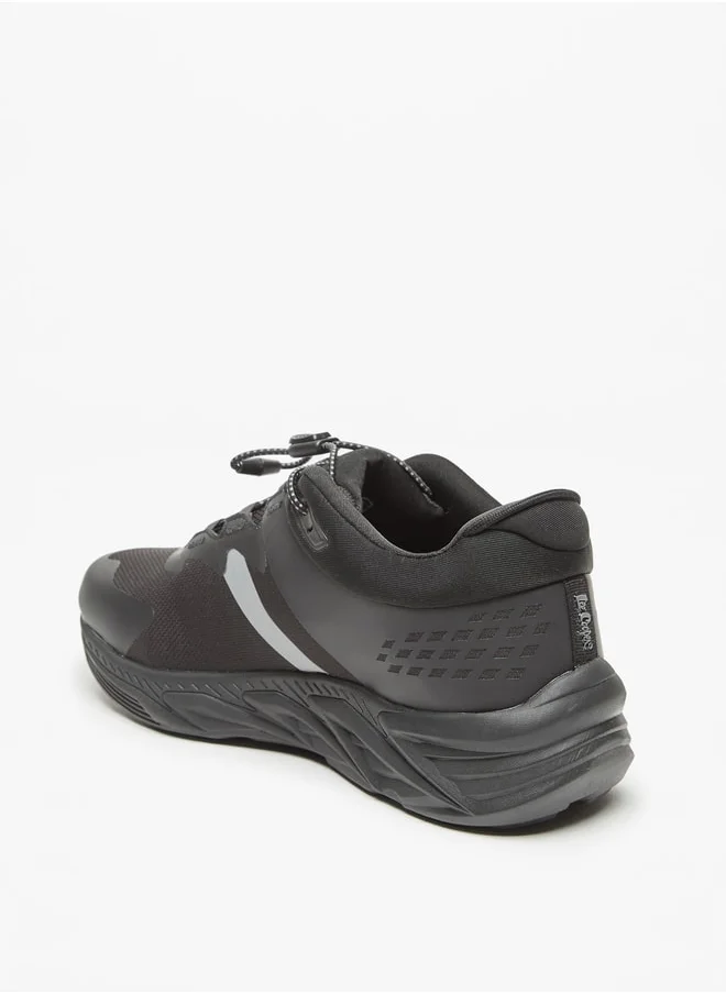 Lee Cooper Mens' Panelled Lace-Up Sneakers