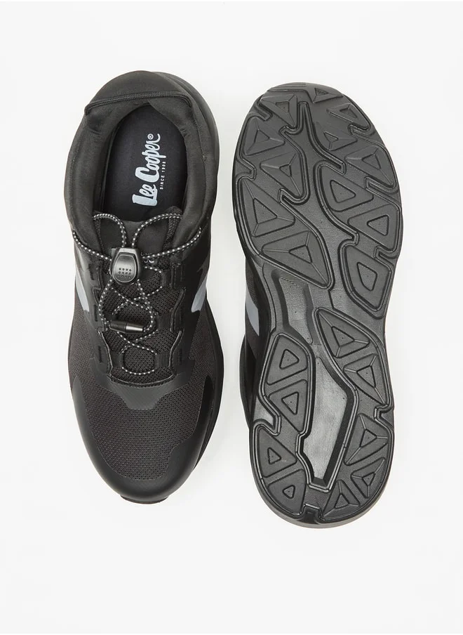 Lee Cooper Mens' Panelled Lace-Up Sneakers