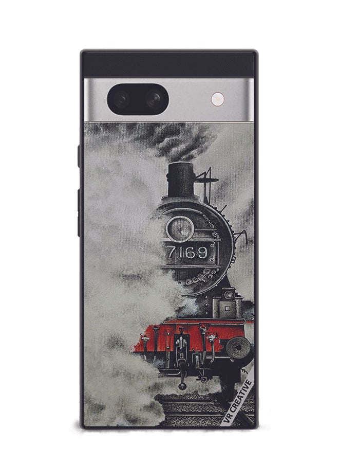 VR CREATIVE Protective Case Cover For Google Pixel 7a Harry Potter Train Design Multicolour - Image 1