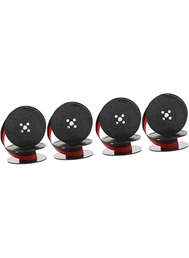 Replacement Ink Ribbon Spools for Vintage Typewriters Easy Installation 4 Sets Black - Image 1