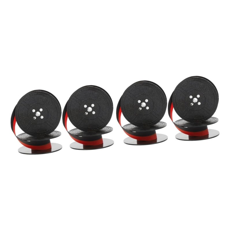 Replacement Ink Ribbon Spools for Vintage Typewriters Easy Installation 4 Sets Black - Image 2