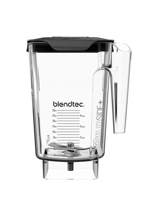 Blendtec 90 oz Wild Side+ Jar - Replacement Kitchen Blender Jar Compatible With All Blenders 36 oz Blending Capacity Clear - Image 1