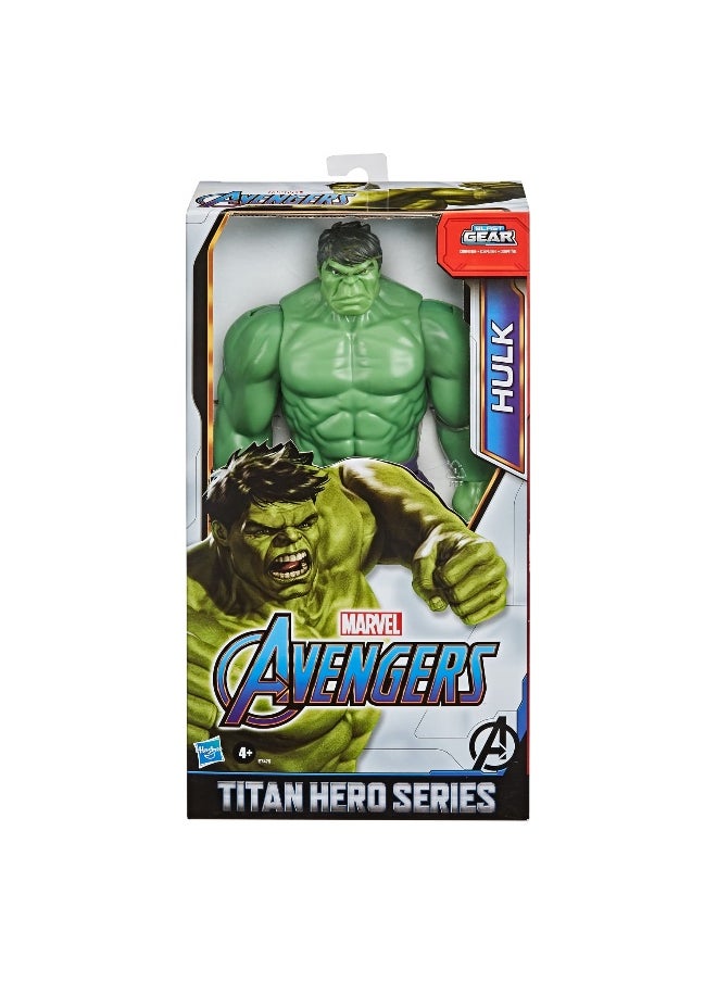MARVEL Avengers Titan Hero Blast Gear Deluxe Hulk Figure (30 cm)  - Image 1