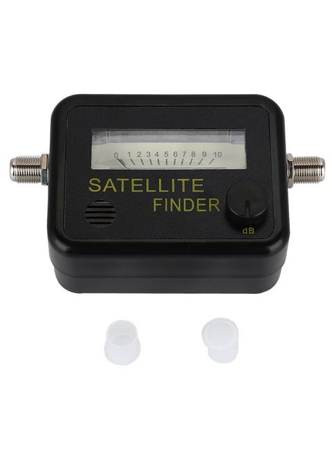9501 Satellite Finder With Black Background And Yellow Sat Finder 13-18V DC Satellite Finder