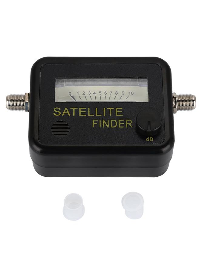 Thoraya 9501 Satellite Finder With Black Background And Yellow Sat Finder 13-18V DC Satellite Finder  - Image 1