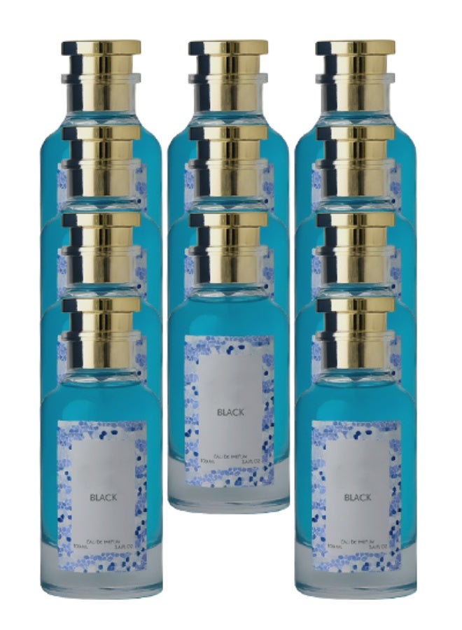 Ice 11 Pieces Ice Black Perfume For Unisex 100ml EDP - Image 1