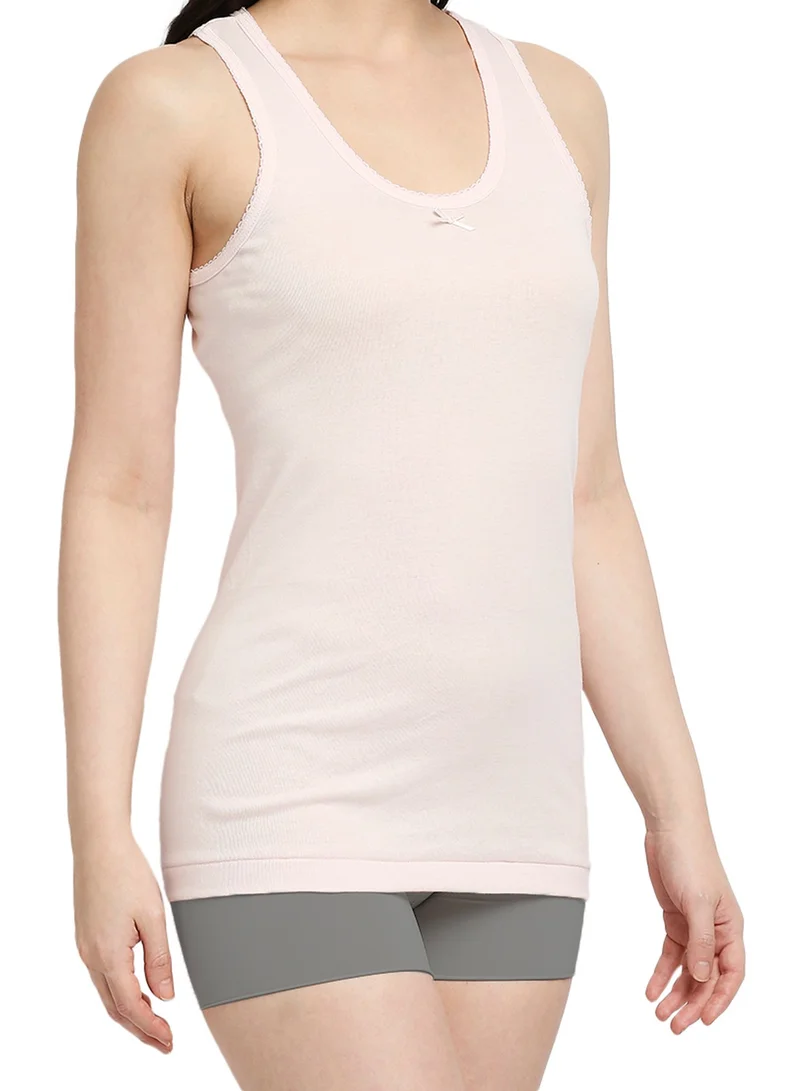 BYC GIRLS COTTON VEST (PACK OF 3) - PINK