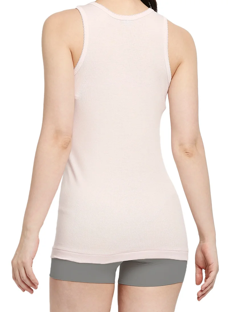 BYC GIRLS COTTON VEST (PACK OF 3) - PINK