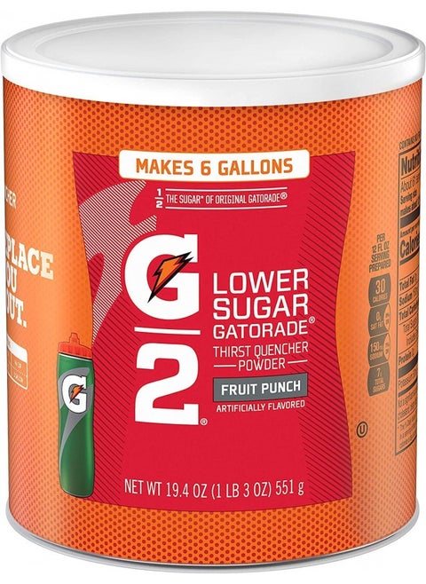 Gatorade Perform G2 02 Perform Thirst Quencher Instant Powder Fruit Punch Drink 19.4 Oz. (1 Each)