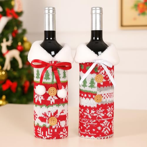 The Decor Wick The Décor Wick Christmas Santa Wine Bottle Cover - Image 1