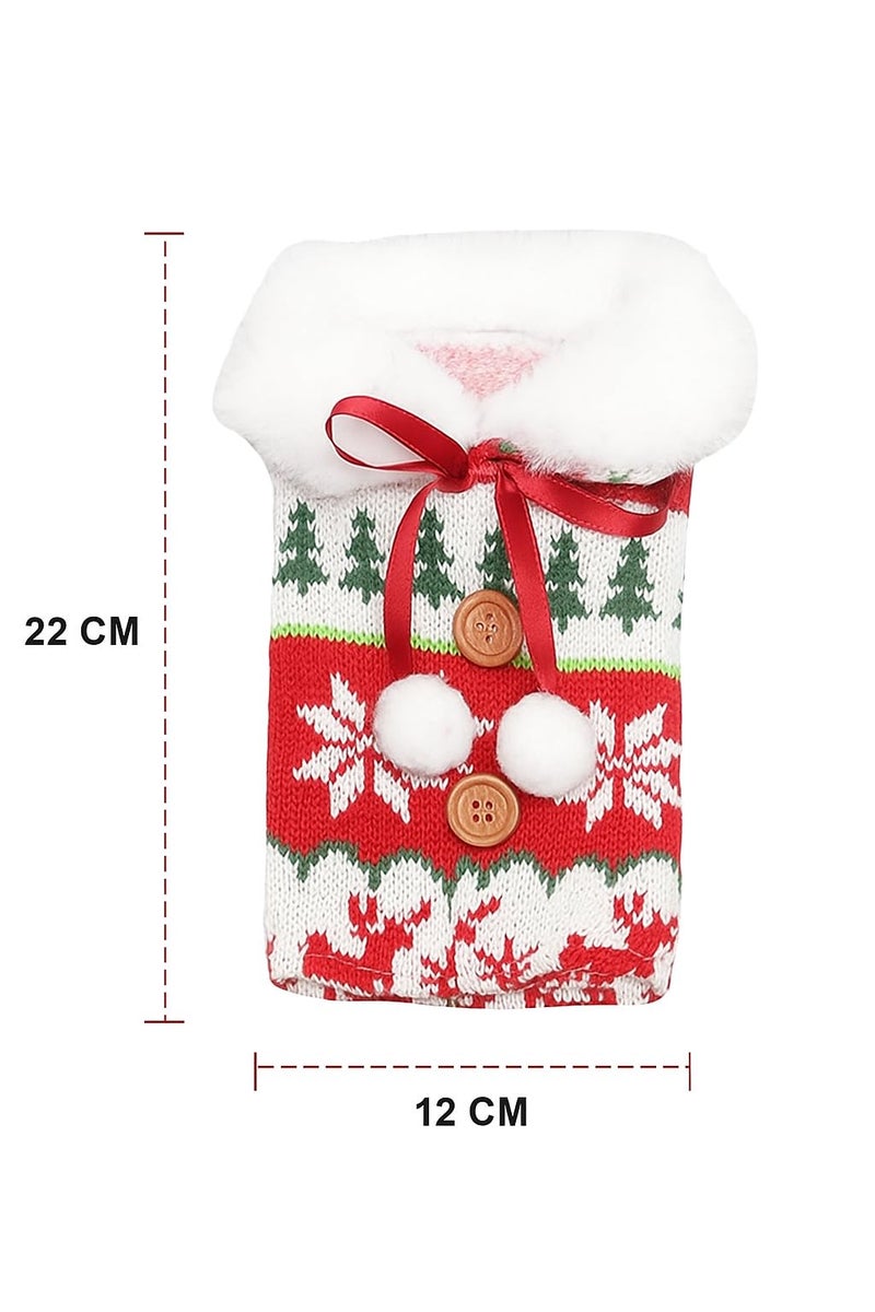 The Decor Wick The Décor Wick Christmas Santa Wine Bottle Cover - Image 5