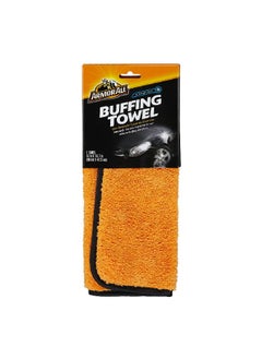 ARMOR ALL Super-Soft Car Buffing Towel Orange and Black 42.5 x 38 cm 17623 