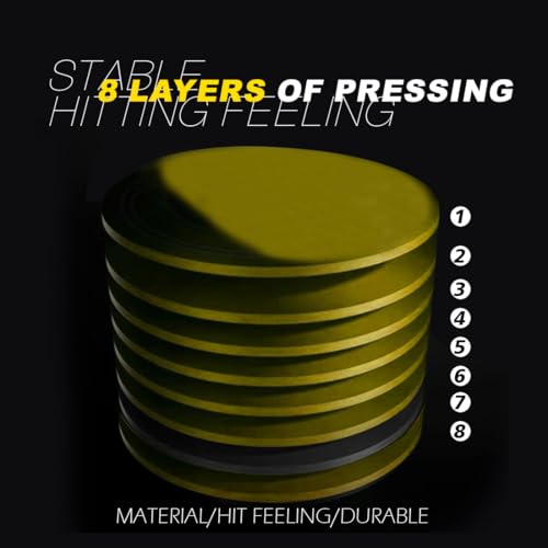 YEUEK Pool Cue Tip 11mm/14mm with S/M/H,Pool Billiard Cue Tip 8 Layers,Pool Stick Tips for Pool and Snooker Accessories Billiards - Image 3